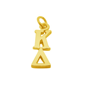 Kappa Delta Sorority Lavalier Necklace Gold Filled