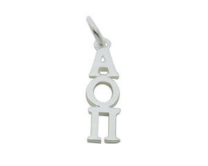 Alpha Omicron Pi Greek Sorority Lavalier Charm Drop Necklace - DKGifts.com