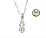 Alpha Phi Greek Sorority Lavalier Charm Drop Necklace - DKGifts.com