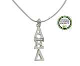 Alpha Xi Delta Greek Sorority Lavalier Charm Drop Necklace - DKGifts.com
