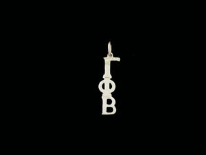 Gamma Phi Beta Sorority Lavalier Necklace Sterling Silver - DKGifts.com