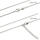 Zeta Tau Alpha Sorority Lavalier Necklace with Pearl - DKGifts.com
